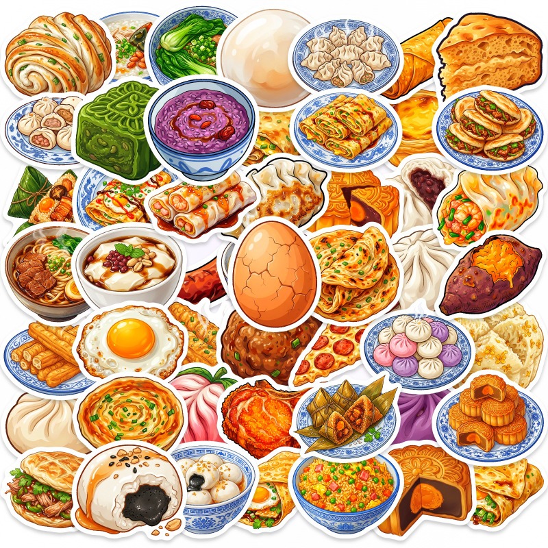 Food Good Snacks - 50pcs Chinese Food Diary, Non-duplicate Chinese