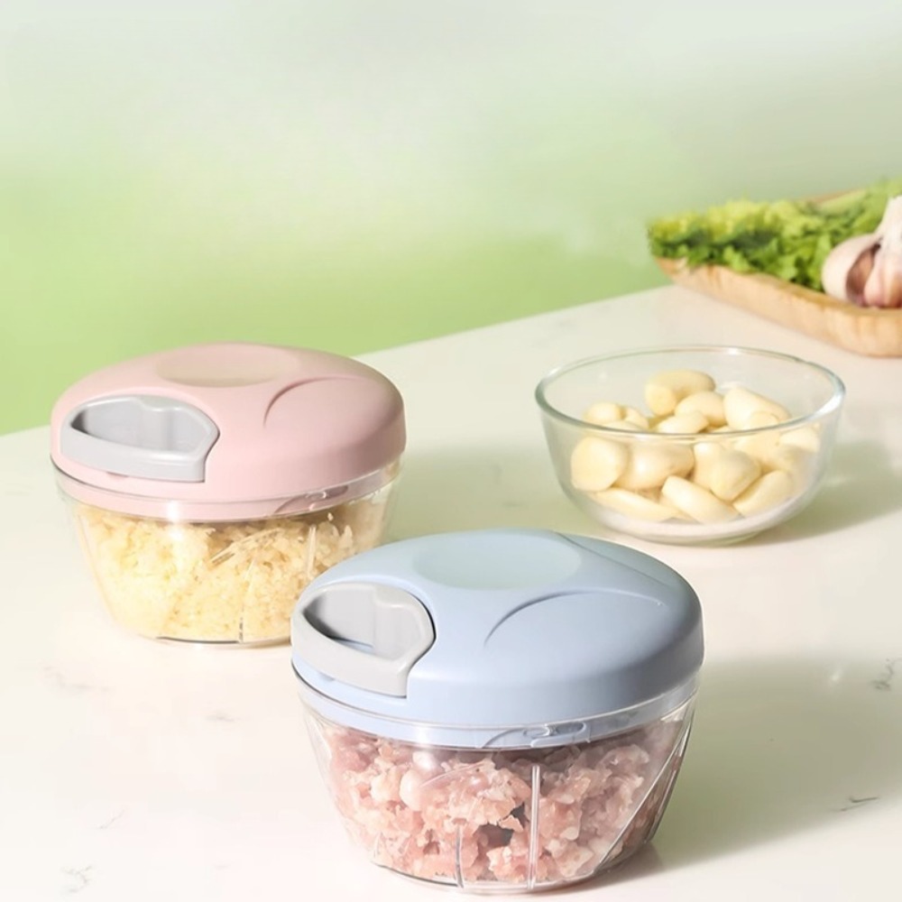 Food & Snacks Pdf - Manual Processor 500ml-Food Cutter with 3