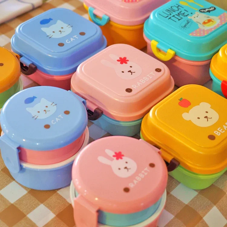 Cute Cartoon Kittyed Bento Lun - Food Snacks For Kids review and price