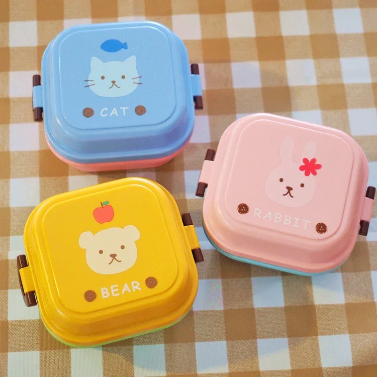 Cute Cartoon Kittyed Bento Lun - Food Snacks For Kids review and price