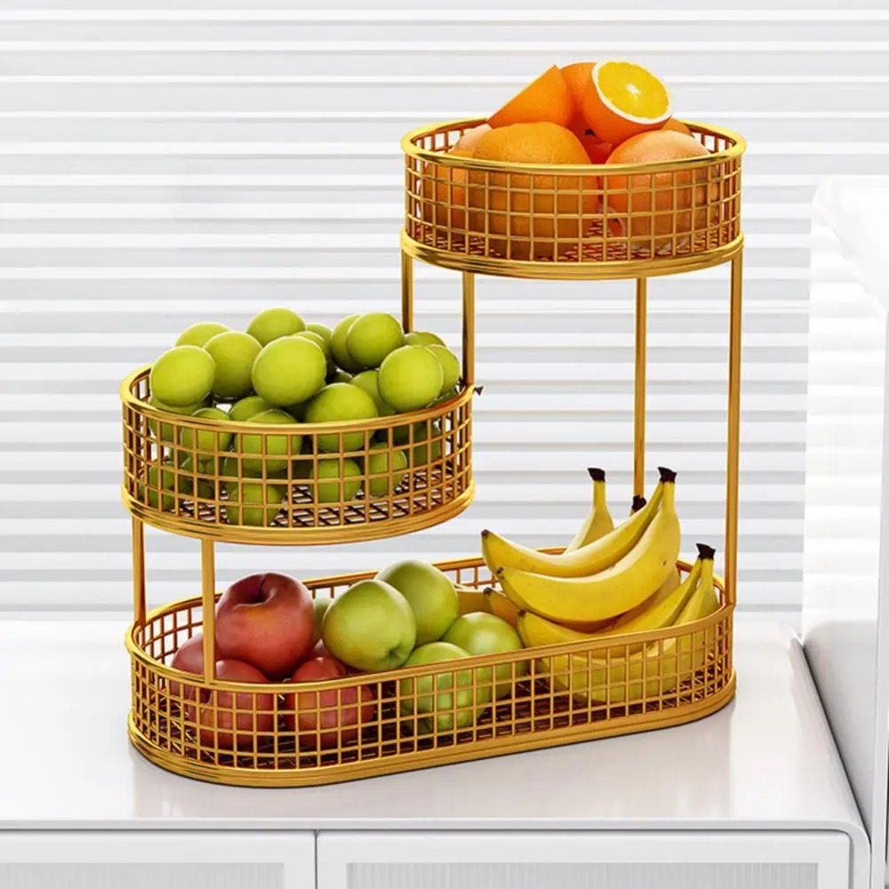 Three-layer Fruit Basket  Livi - Food Snacks Basket review and price