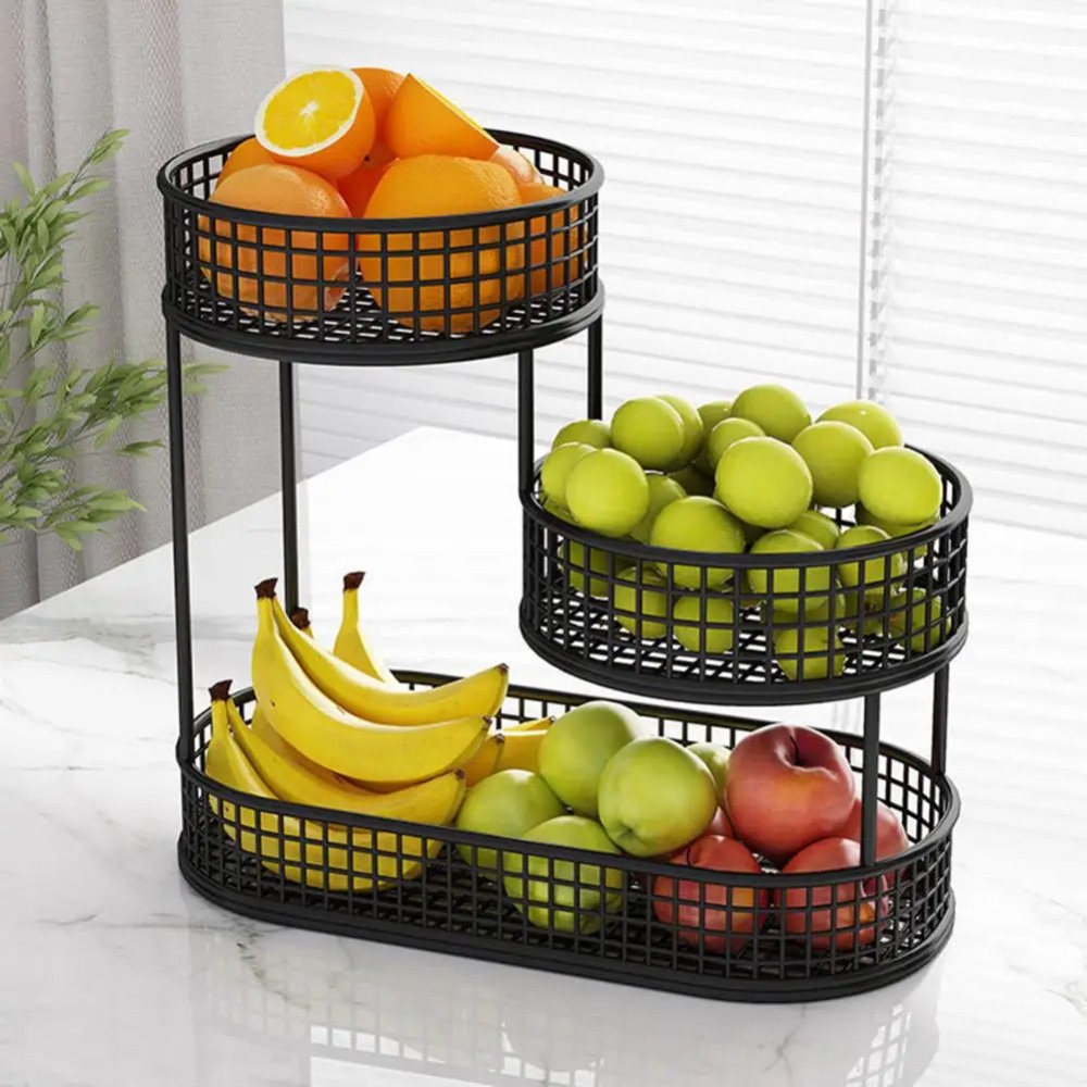 Three-layer Fruit Basket  Livi - Food Snacks Basket review and price