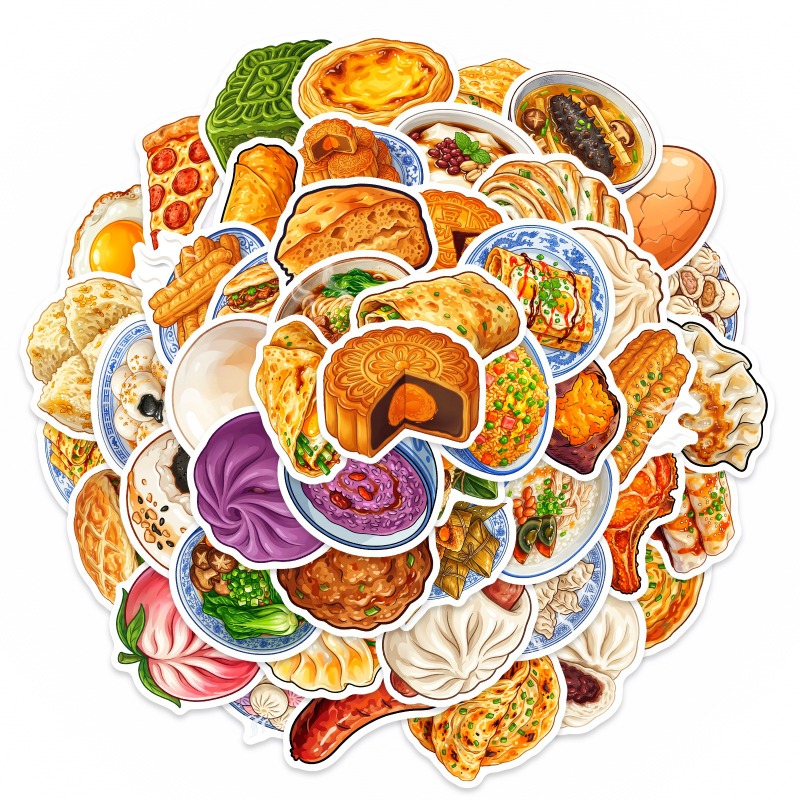 50pcs Chinese Food Diary, Non- - Food Good Snacks review and price