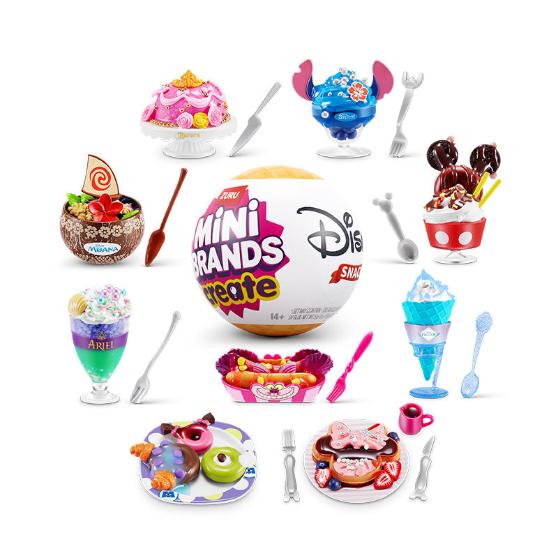 Zuru Mini Brands Create Disney - Food Good Snacks review and price