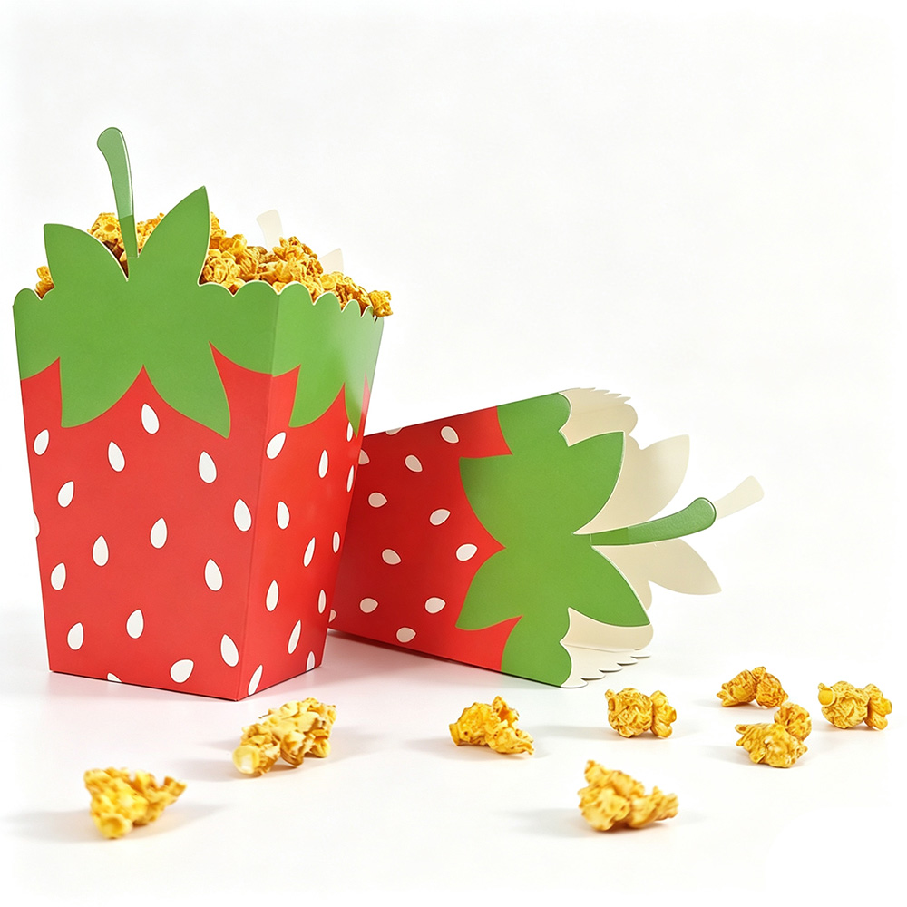 Strawberry Disposable Food Tra - Food Snacks For Baby Shower review and price
