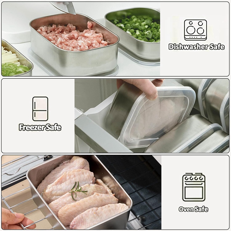 Stainless Steel Containers for - Food & Snacks Pdf review and price