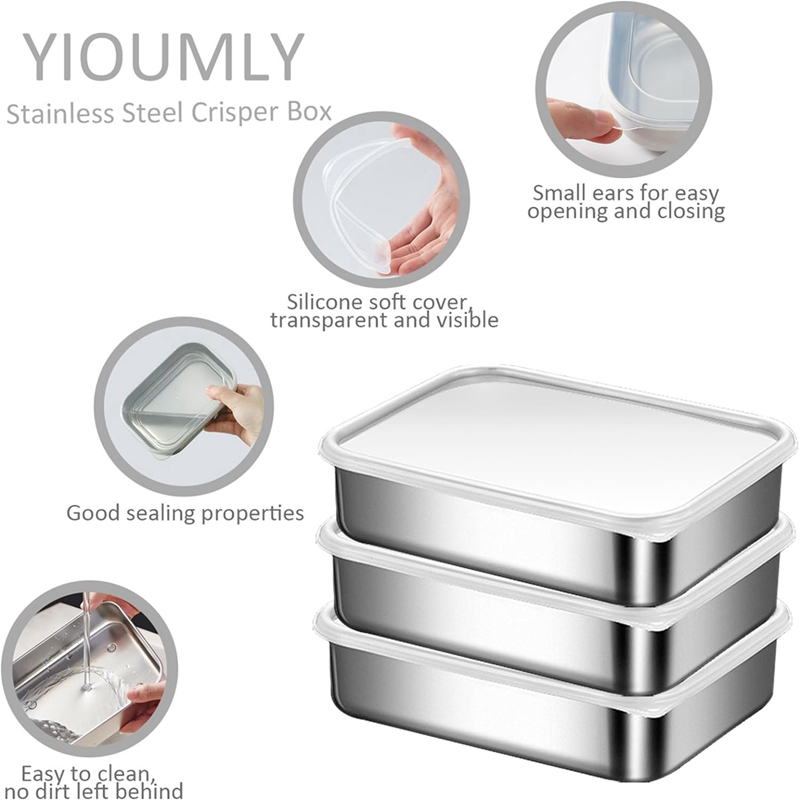 Stainless Steel Containers for - Food & Snacks Pdf review and price