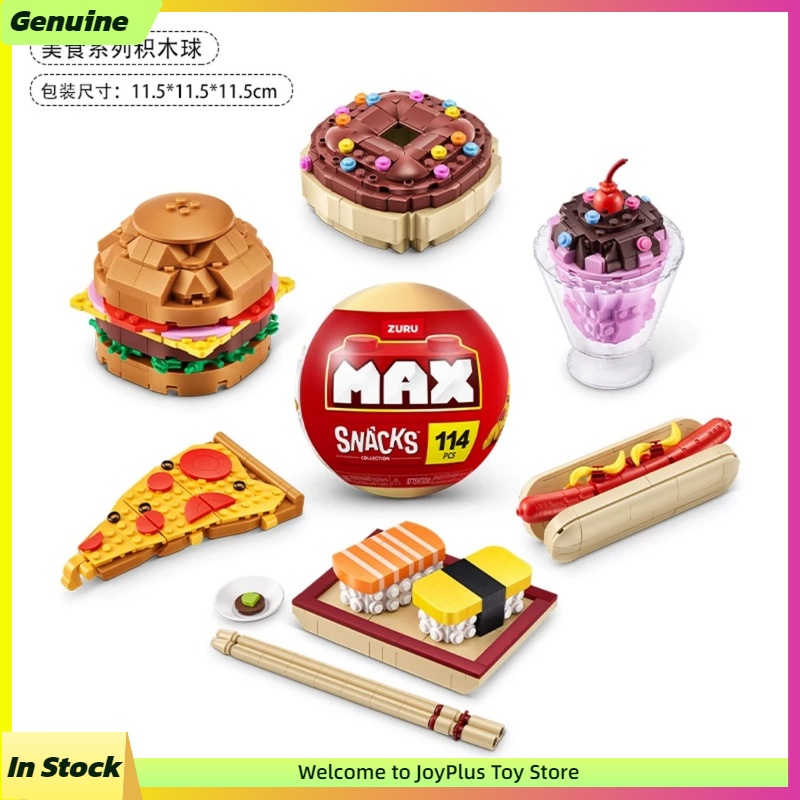 ZURU MAX Snacks Blind Box Buil - Food Good Snacks review and price