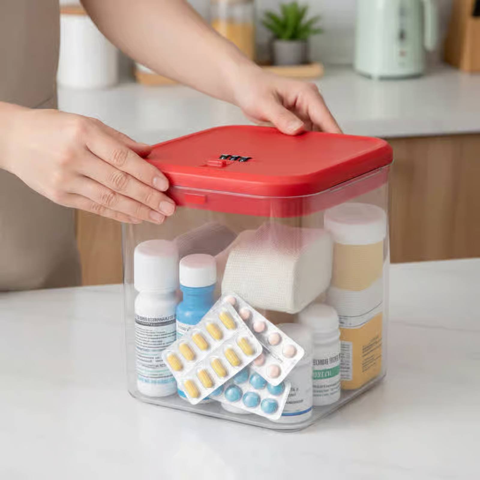 Clear Lockable Box Versatile L - Food & Snacks Pdf review and price