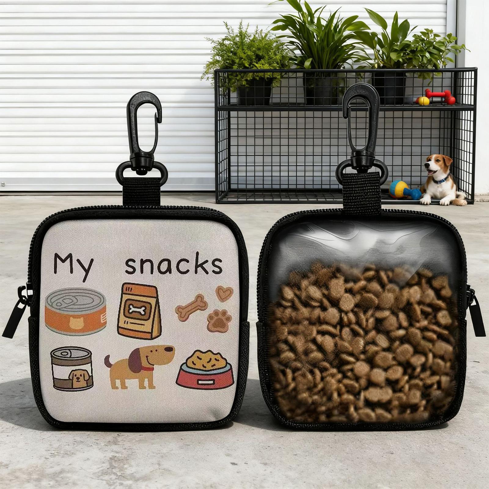 Dog Treat Pouch Portable Food  - Food Snacks For Hiking review and price