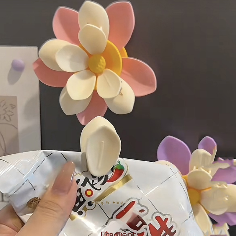 Gentle Lotus Refrigerator Magn - Food Good Snacks review and price