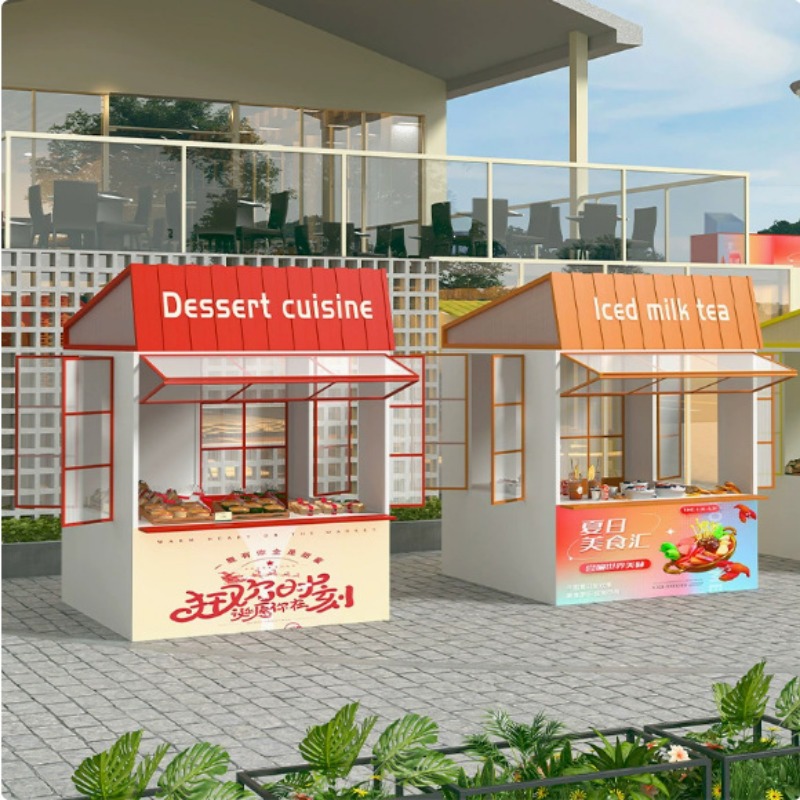 Outdoor scenic mobile display  - Food Good Snacks review and price
