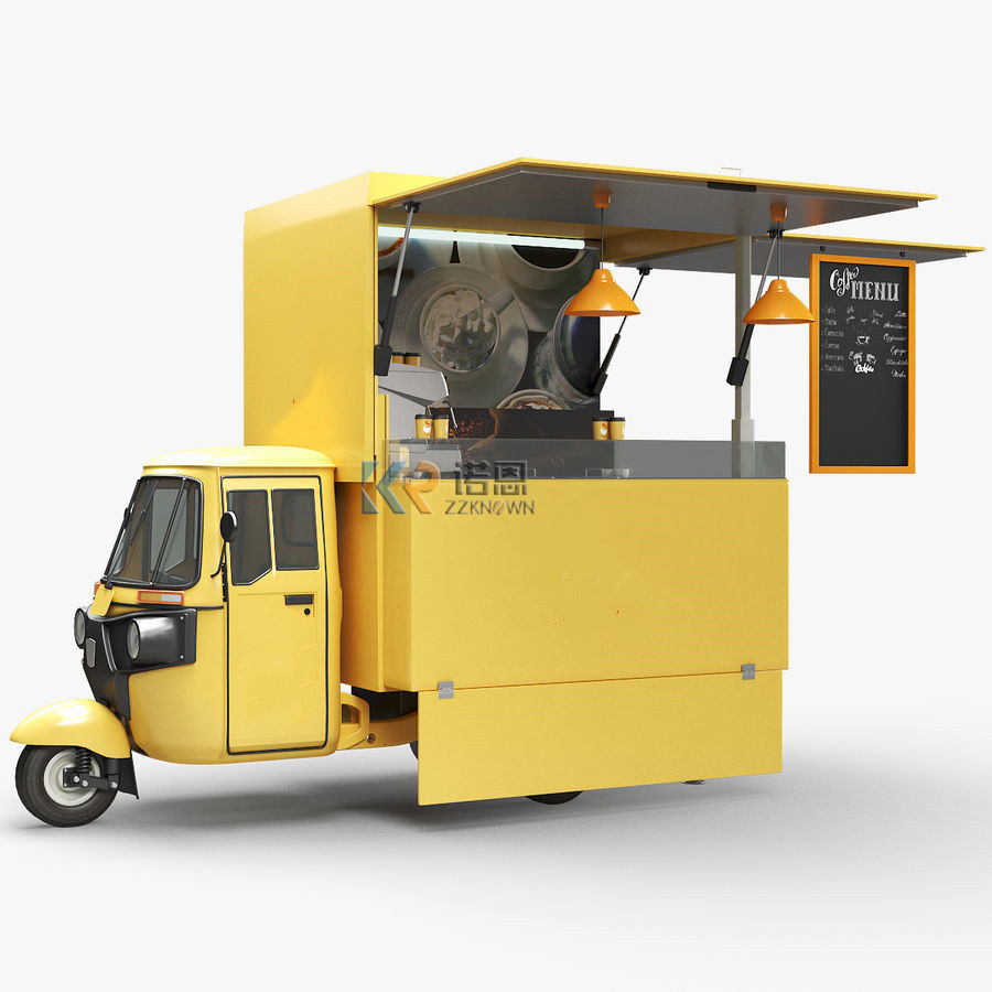 New Design Street Electric Tri - Food Truck With Snacks review and price