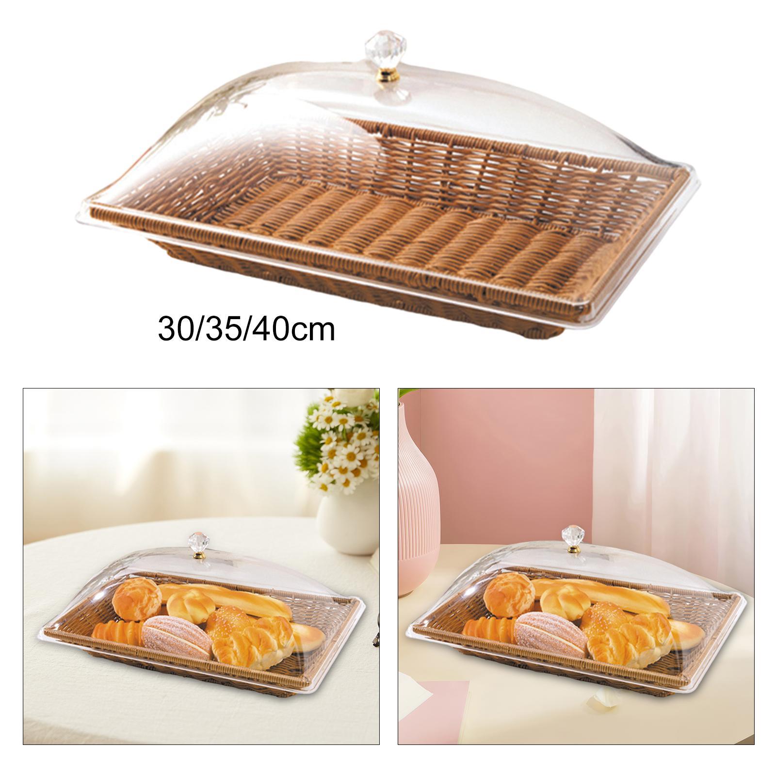 Imitation Rattan Woven Bread B - Food Snacks Basket review and price