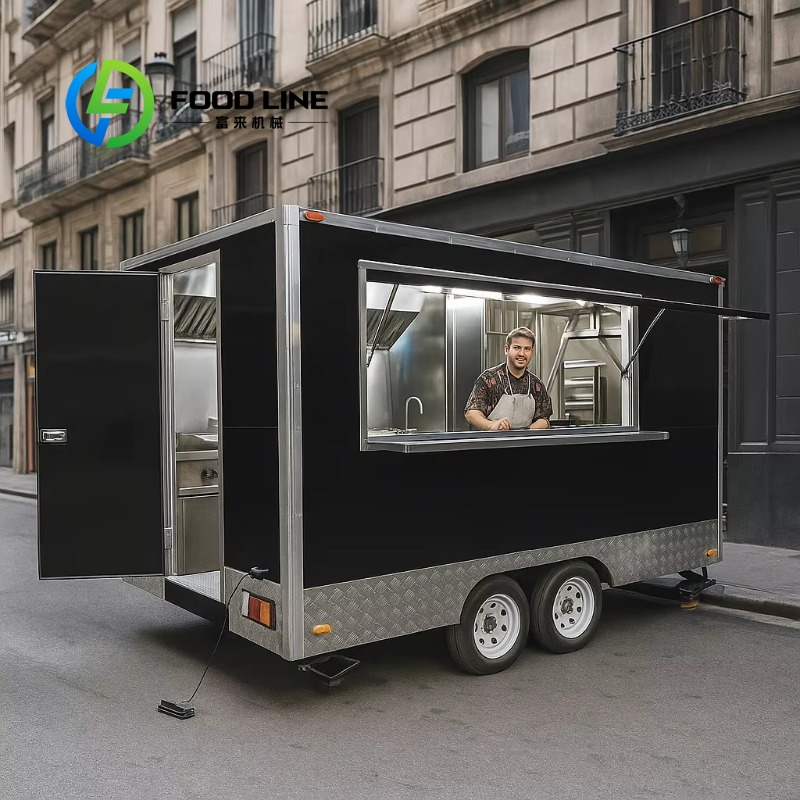Customized Mobile Kitchen Outd - Food Truck With Snacks review and price
