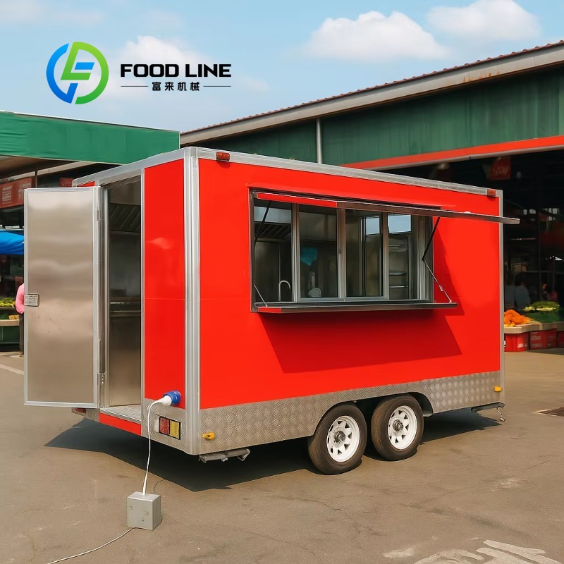 Customized Mobile Kitchen Outd - Food Truck With Snacks review and price