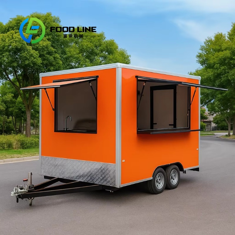 Customized Mobile Kitchen Outd - Food Truck With Snacks review and price