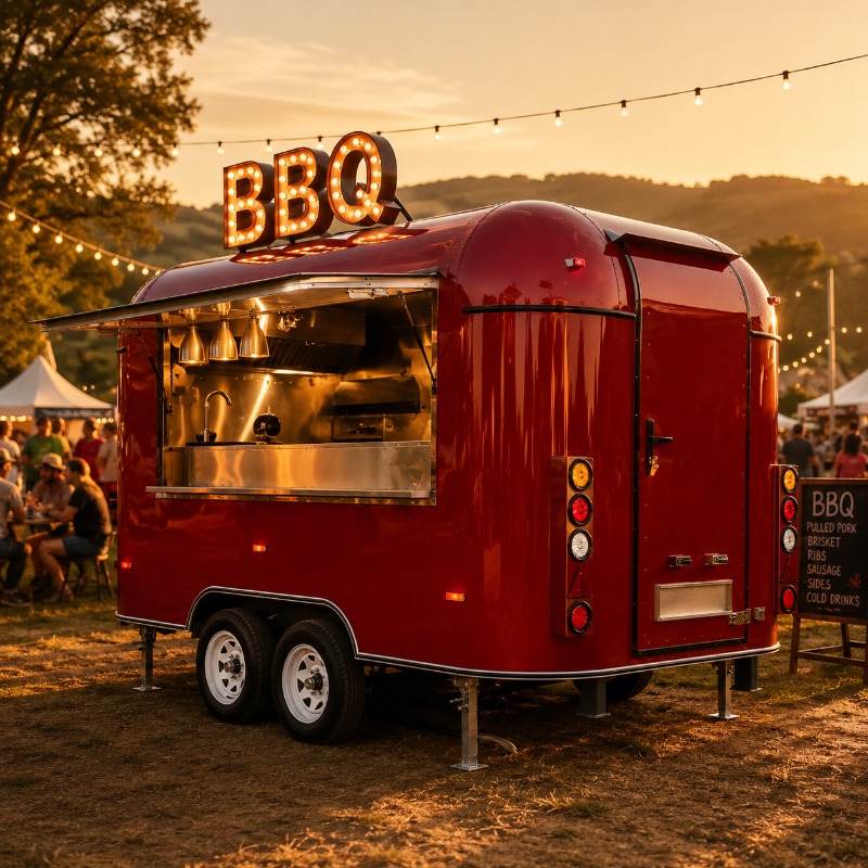 Food Truck Trailer Street Cate - Food Truck With Snacks review and price