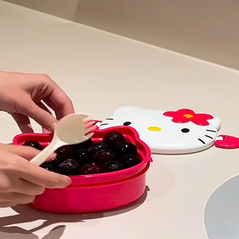 Cute Hello Kitty Shaped Lunch  - Food Good Snacks review and price