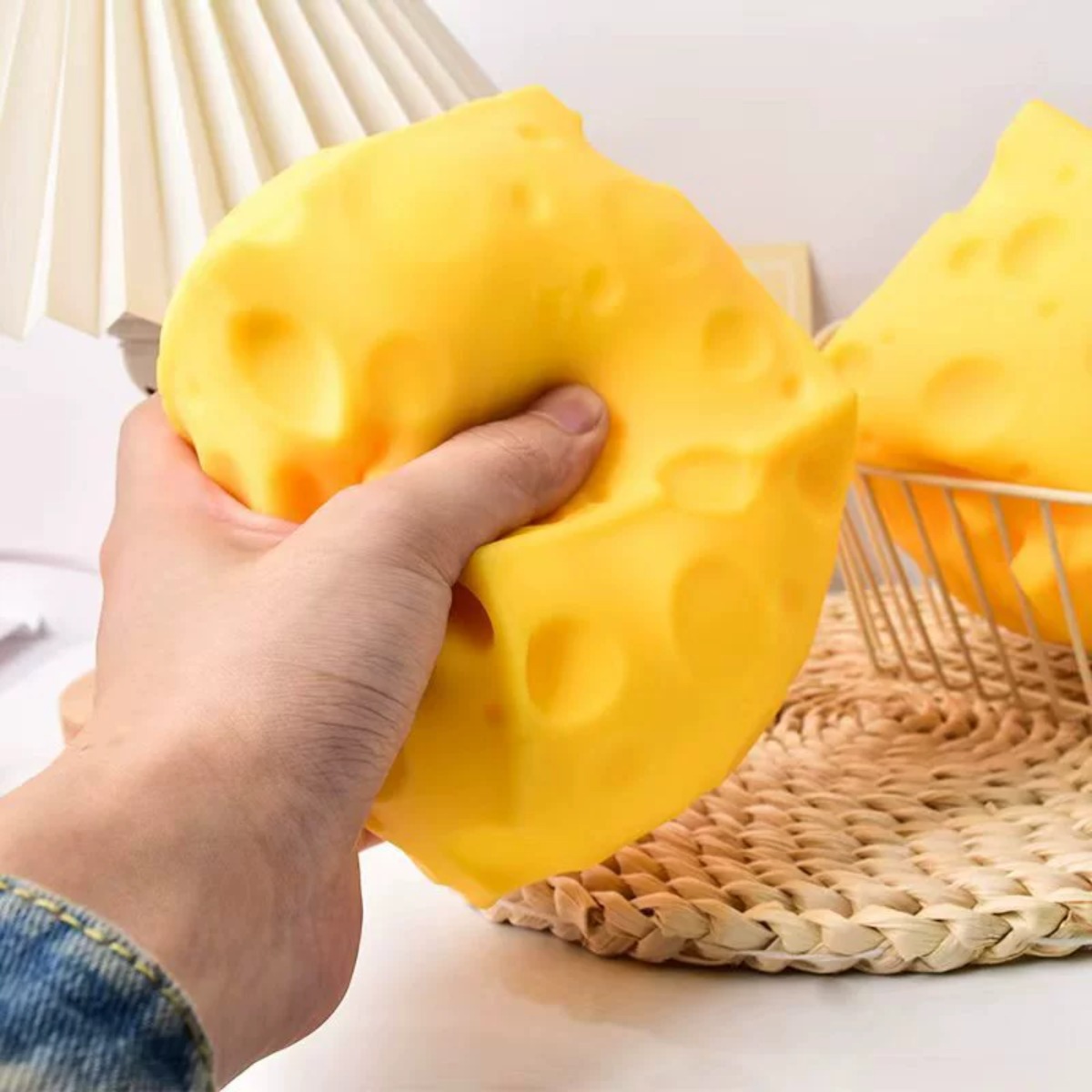 Cheese Stress Ball Squishy Toy - Food & Snacks Pdf review and price