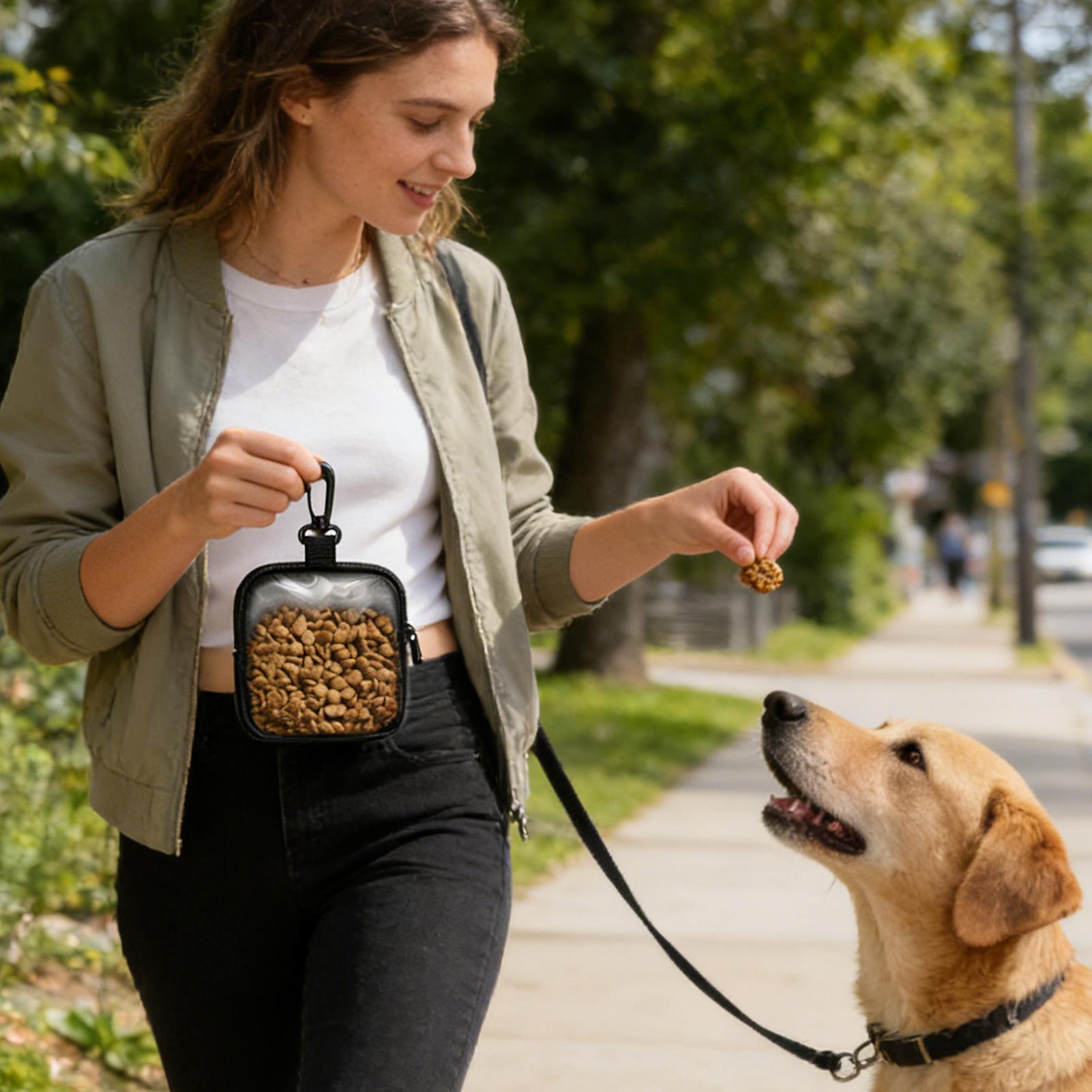 Portable Dog Treat Bag Puppy T - Food Snacks For Hiking review and price