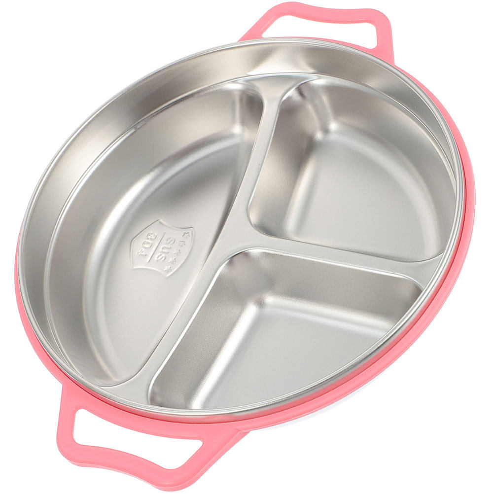 Stainless Steel Kids Divided F - Food Snacks For Kids review and price