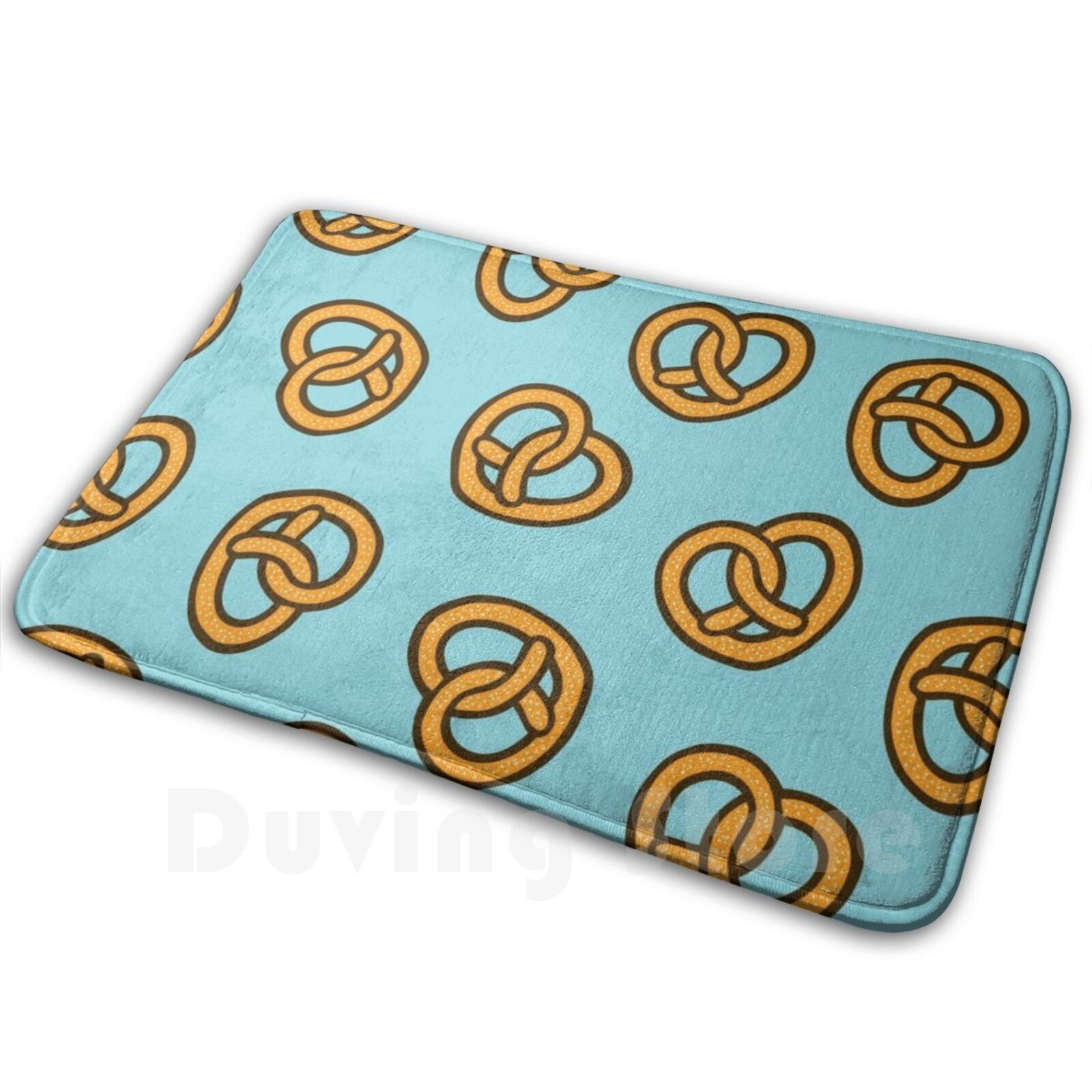I Heart Pretzels Pattern Soft  - Foody Snacks review and price